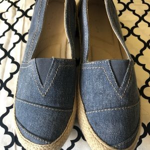 Canvas Blue Jean Loafers